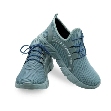 Light-blue Sports Running Shoes